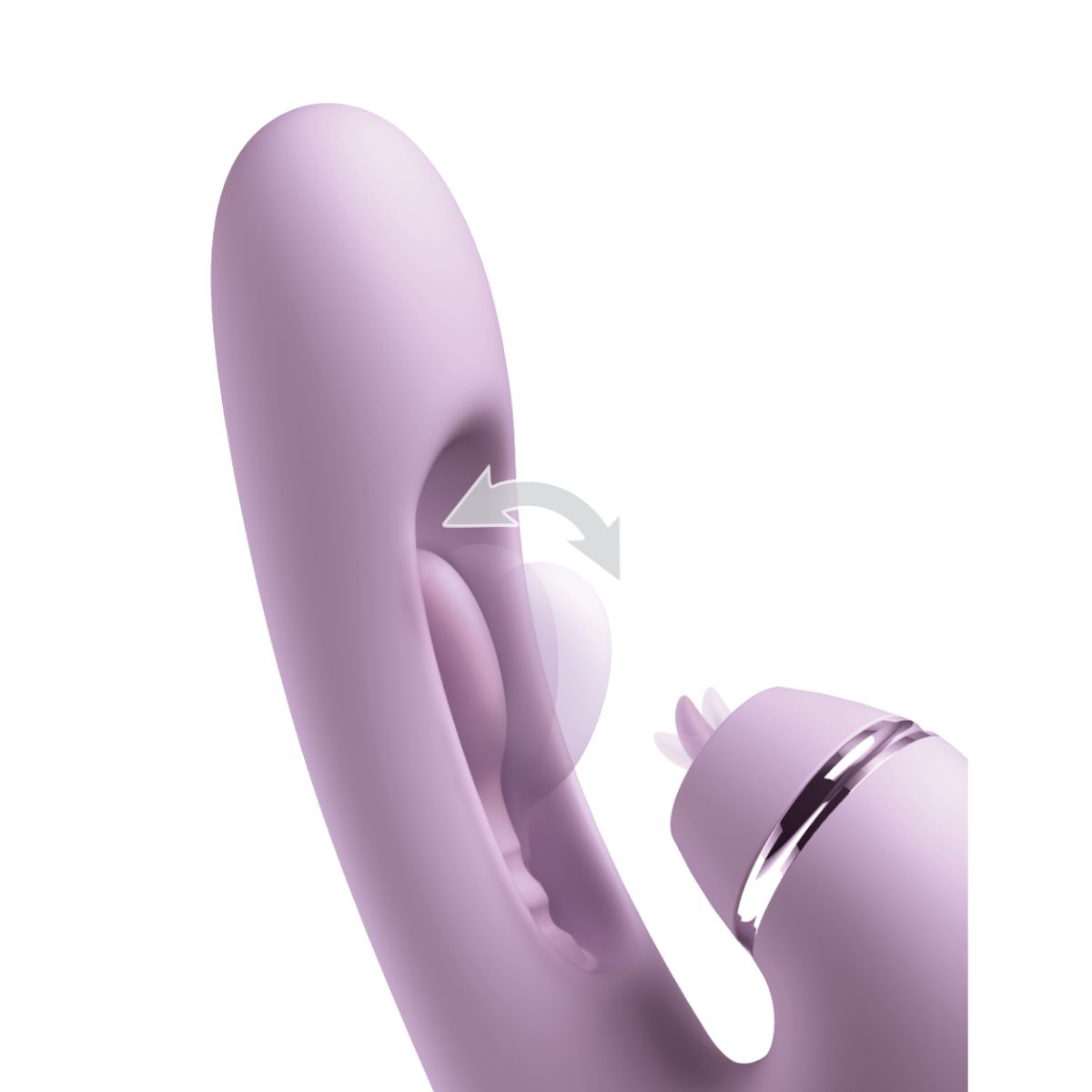 Fantasy For Her - G-Touch Pulse Pro Rabbit - Paars foto 2
