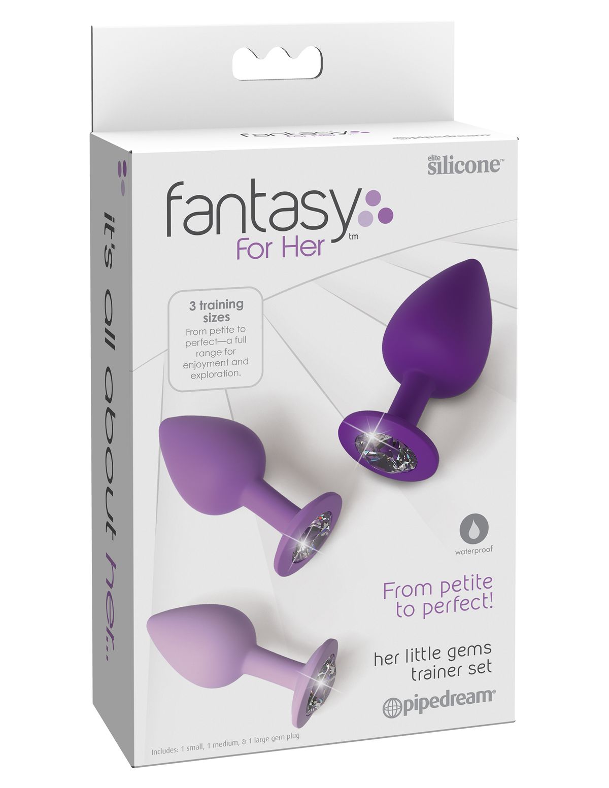 Fantasy For Her - Her Little Gems Anaal Plug Set foto 4