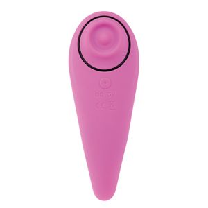 FeelzToys - FemmeGasm Tapping & Tickling Vibrator - Roze