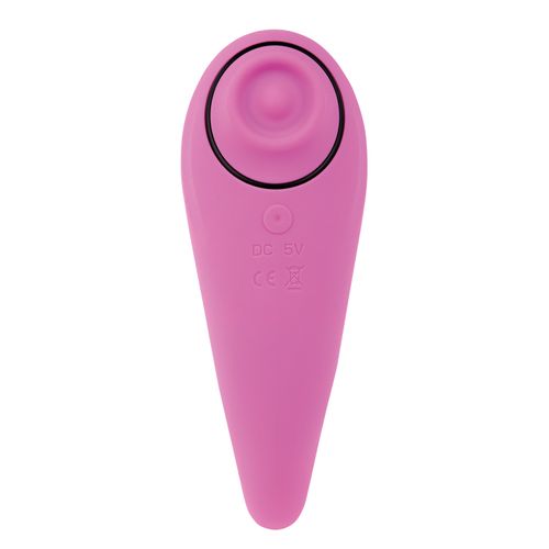 FeelzToys - FemmeGasm Tapping &Tickling Vibrator - Pink