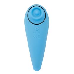 FeelzToys - FemmeGasm Tapping & Tickling Vibrator - Turquoise