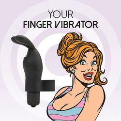 Finger Vibrator Magic - Schwarz