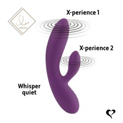 FeelzToys – Lea Rabbit Vibrator – Fioletowy