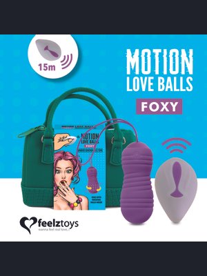 FeelzToys – Foxy Motion Love Balls – Remote Controlled