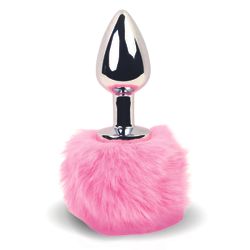 FeelzToys - Bunny Tails Butt Plug Roze