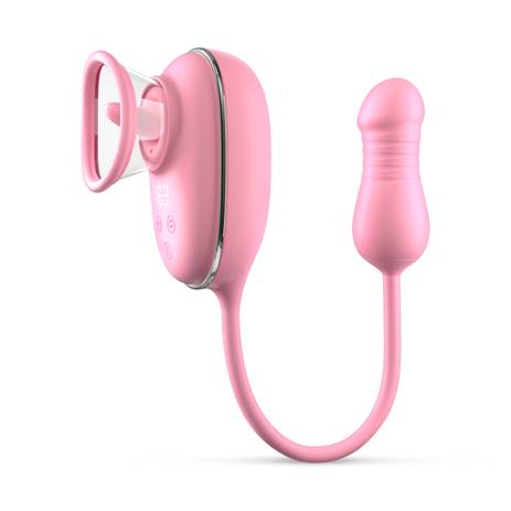 Feelztoys – MIAMORÉ Lick, Suck & Thrust Vibrator – Pink