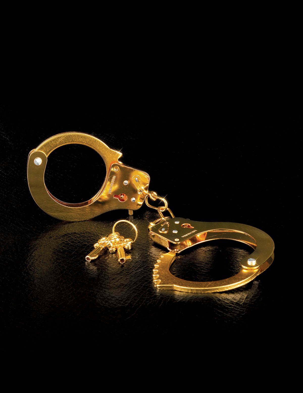 Fetish Fantasy - Metalen Handboeien - Goud foto 4