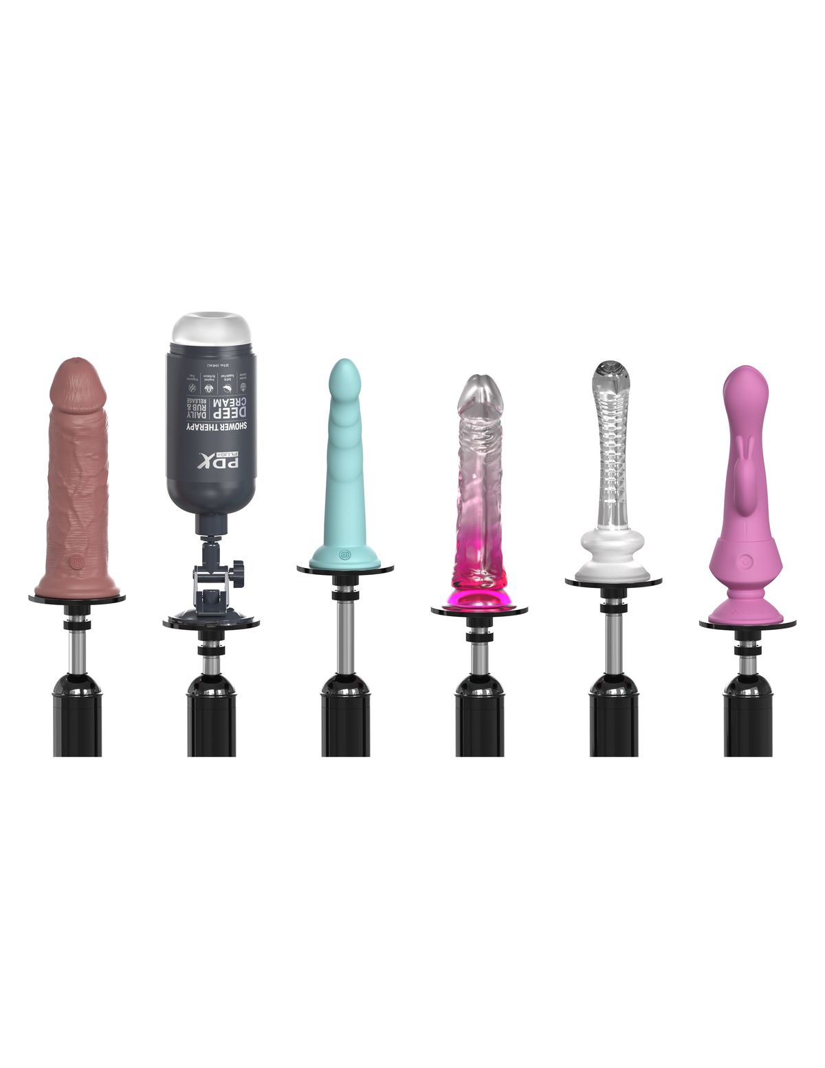 Fetisch Fantasy - Body Dock Sexmachine - Zwart foto 14