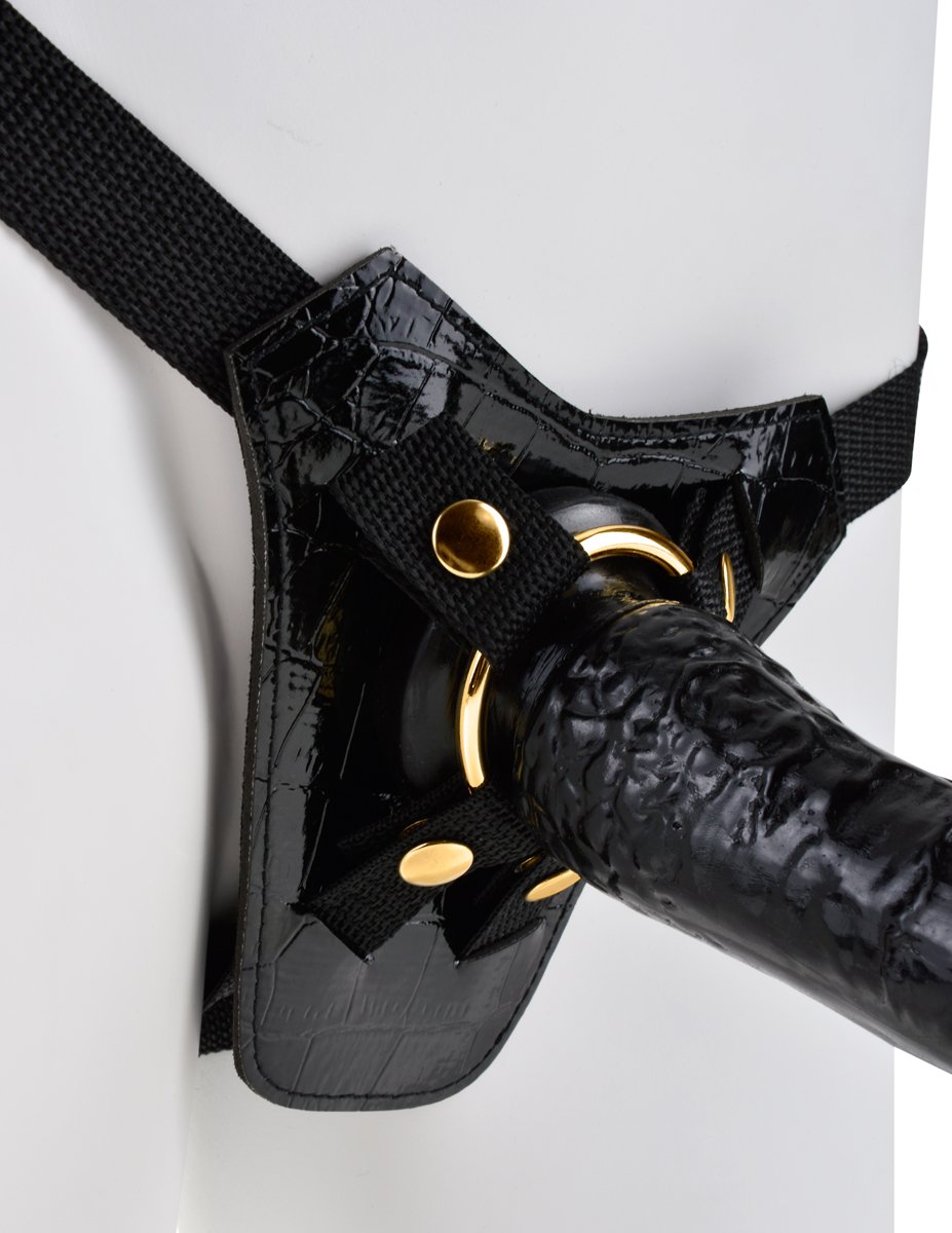 Gold Designer Strap-On