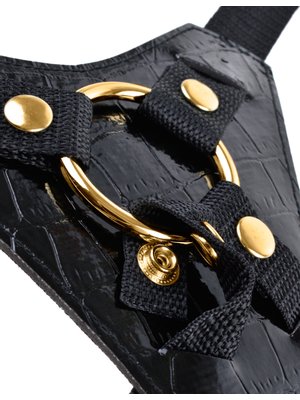 Gold Designer Strap-On