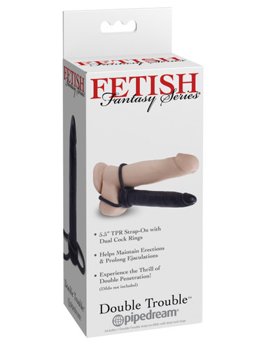 Double Trouble Umschnalldildo - Beate Uhse
