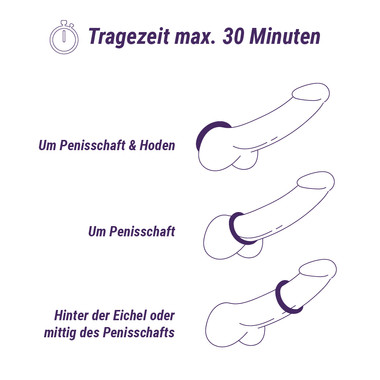 hoe gebruik je een penisring Fifty Shades Of Grey - Siliconen penisring