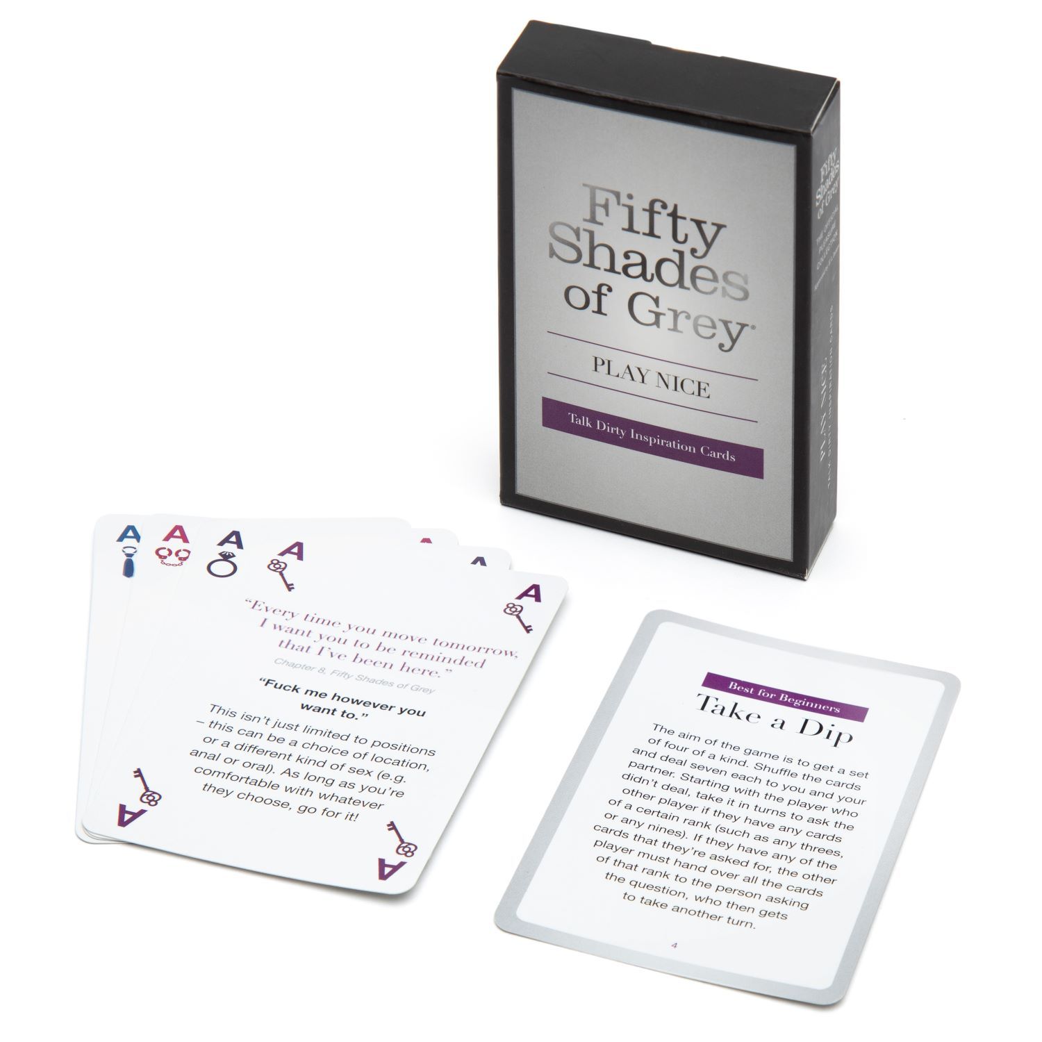 Fifty Shades Of Grey - Talk Dirty Card Game