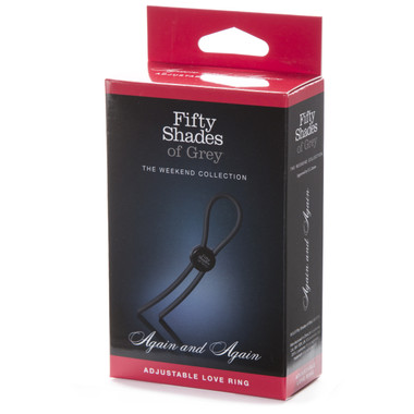 Fifty Shades of Grey – AGAIN & AGAIN Penis Ring – Adjustable