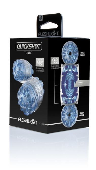 Fleshlight - Quickshot Turbo - Blue - EasyToys