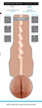 Fleshlight - Fleshjack Fantasy Power Bottom Boy