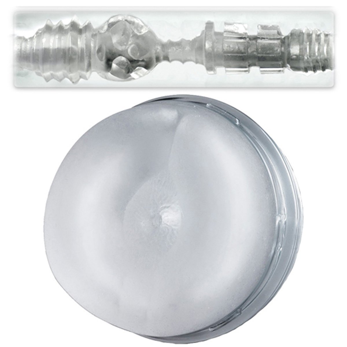 Fleshlight – Ice Butt Crystal Masturbator – Transparant Fleshlight – Ice Butt Crystal Masturbator – Transparant