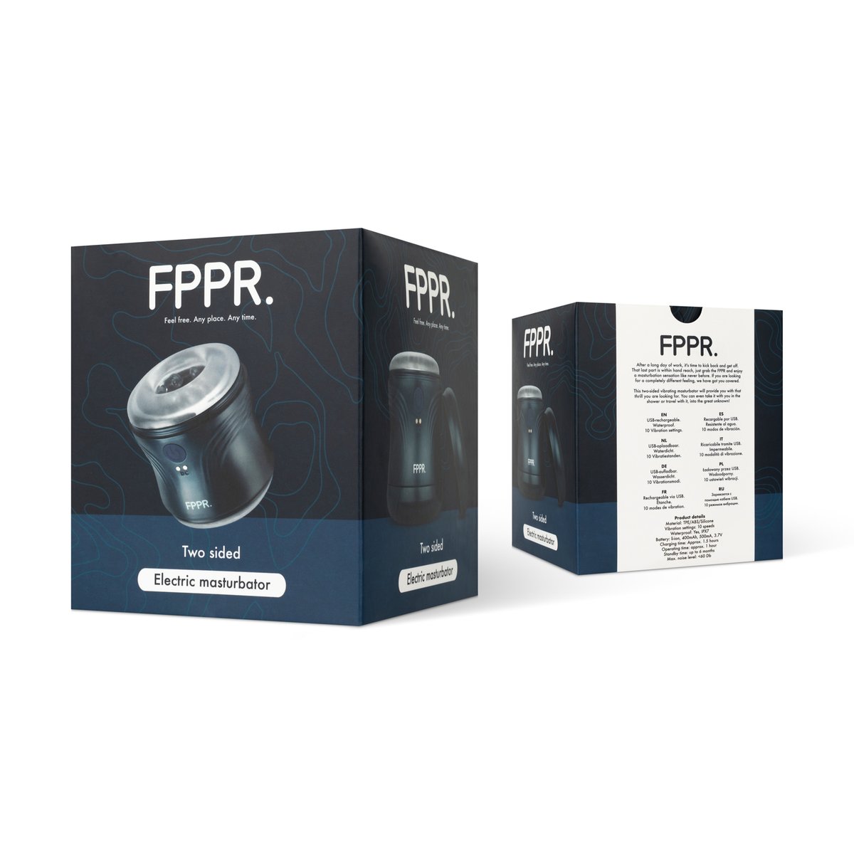 FPPR. 2-zijdige Vibrerende Masturbator