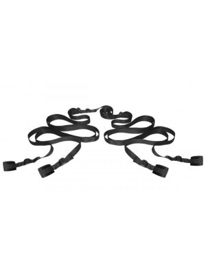 Frisky - Hold Me Bed Bondage Set - Zwart