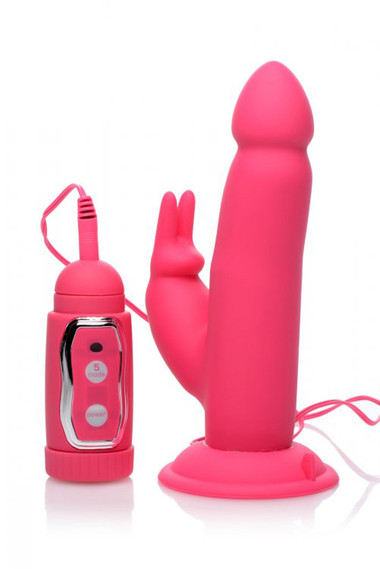 Head Spin Rotating Rabbit Vibrator