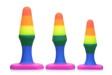 anal plug rainbow Amazon.com: Hollow Tunnel Butt Plug with Matched Stopper Anal Plug Thread  Butt Plug Sex Toys, 4PCS Butt Plugs Training Set for Beginners Advanced  Users Adult Sex Toy : Health & Household main image 0