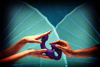 Fun Factory Doppel-Dildo "Share - Plaisir Partag" - Purple bei Amorelie  online kaufen - AMORELIE