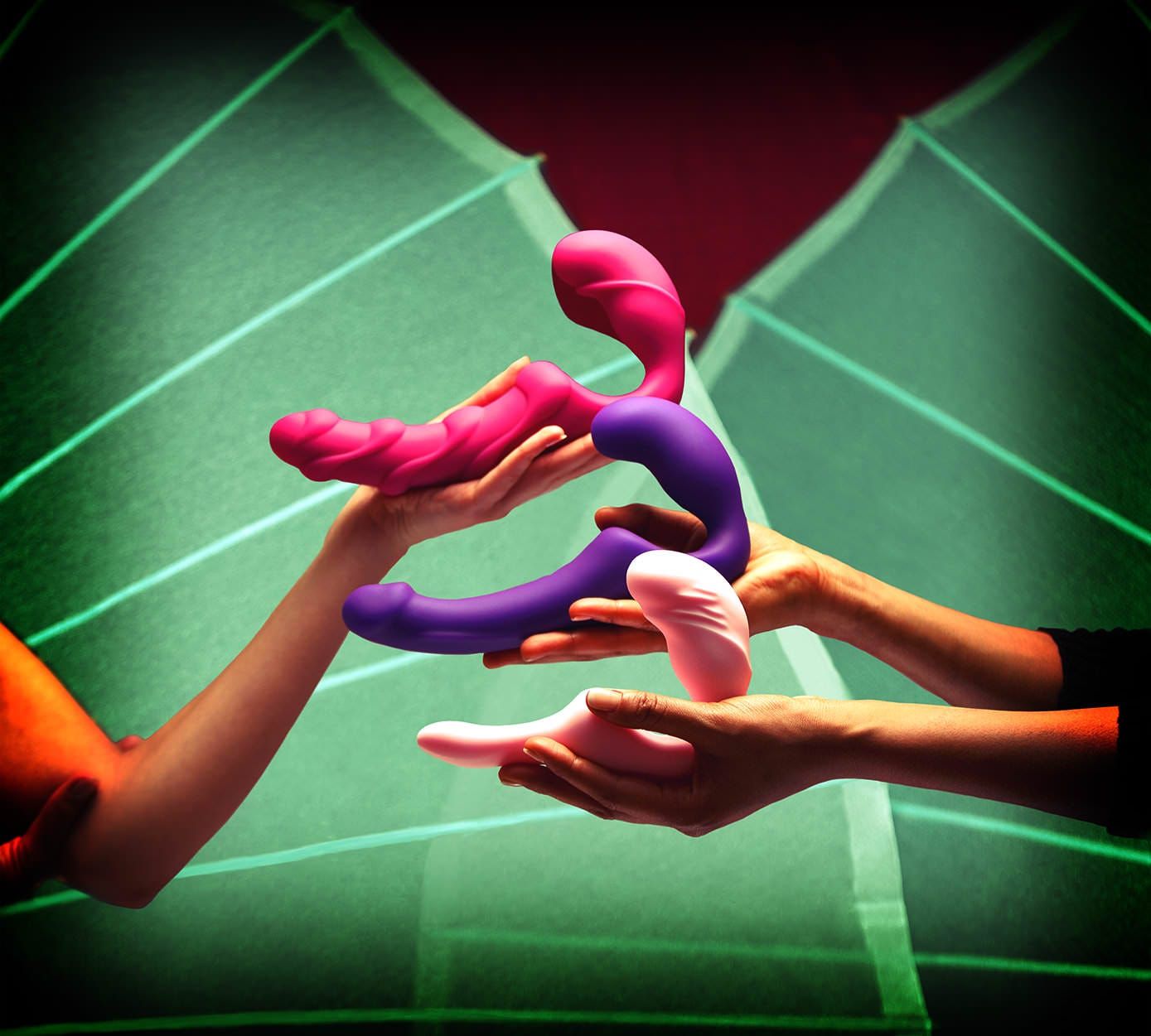 Fun Factory Doppel-Dildo "Share - Plaisir Partag" - Purple bei Amorelie  online kaufen - AMORELIE