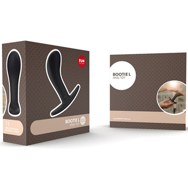 Fun Factory - Bootie Anal Plug Large - Black - EasyToys
