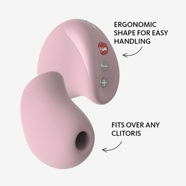 Fun Factory - Mea suction toy with magnetic wave technology - Powder Rose - EasyToys Fun Factory - Mea suction toy with magnetic wave technology - Powder Rose - EasyToys