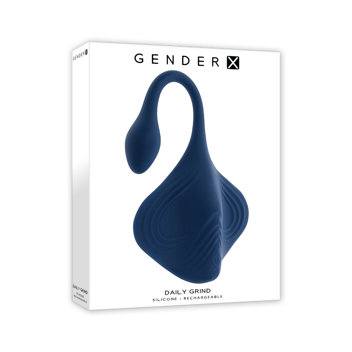 Gender X - Daily Grind Vibrator Plug - Blauw - Afbeelding 8