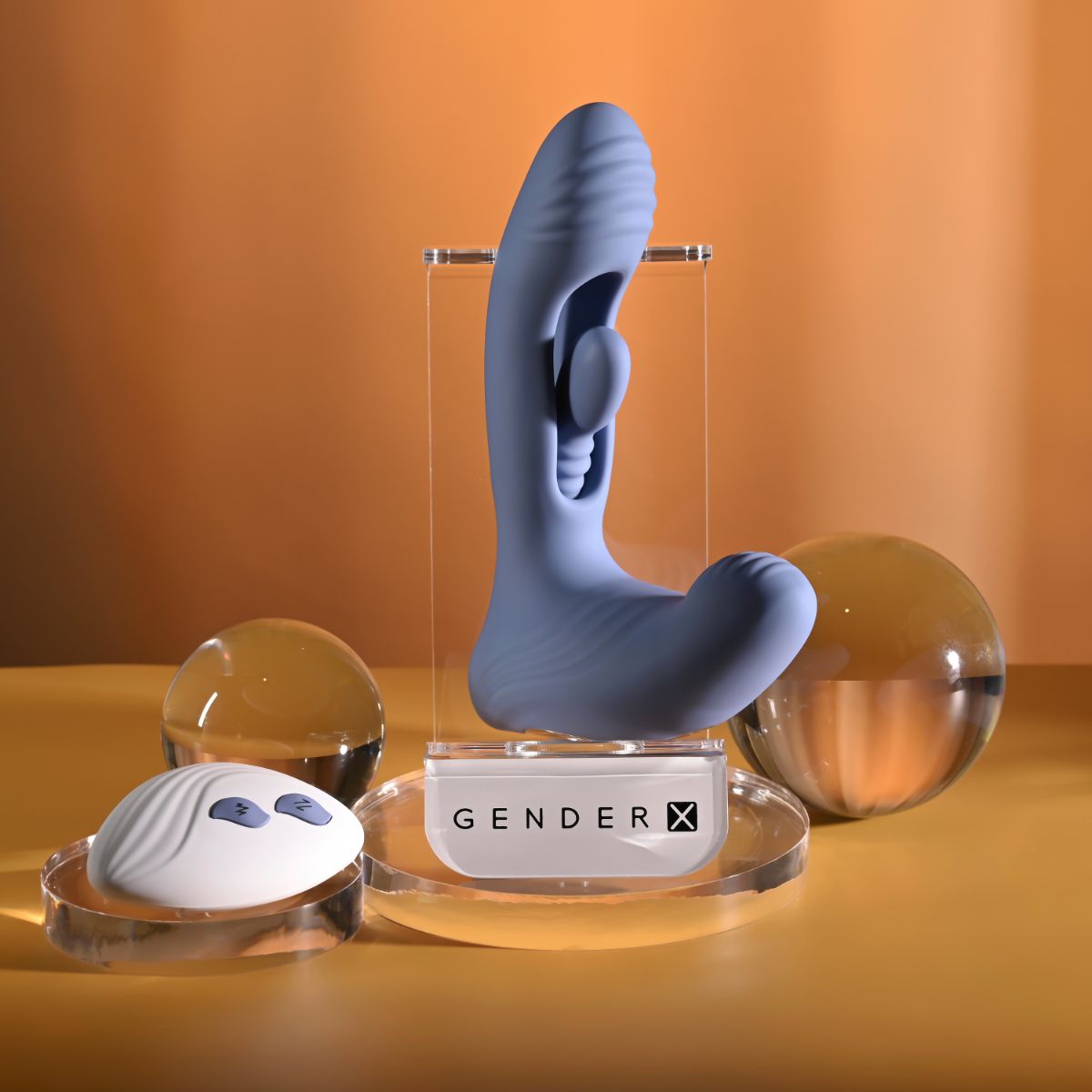 Gender X - Flapjack Rabbit Vibrator - Lavendel foto 10
