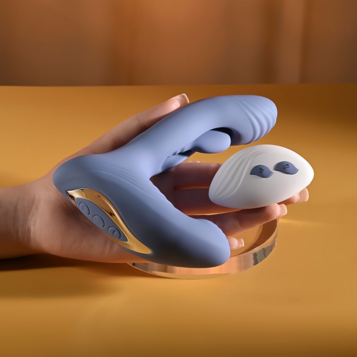 Gender X - Flapjack Rabbit Vibrator - Lavendel foto 12