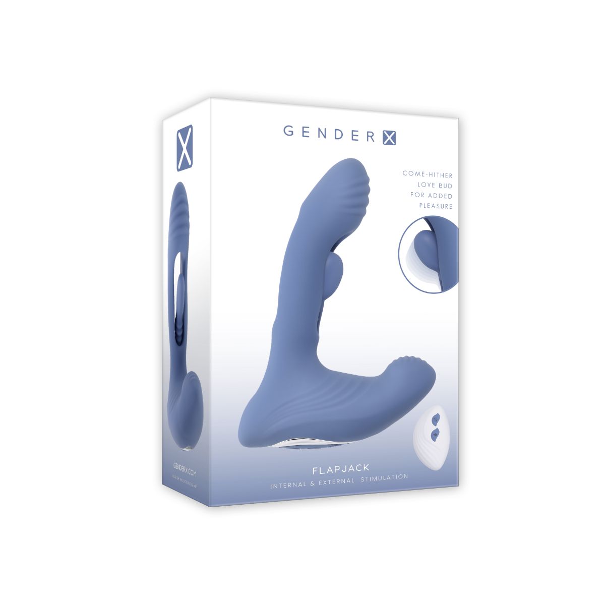Gender X - Flapjack Rabbit Vibrator - Lavendel foto 13