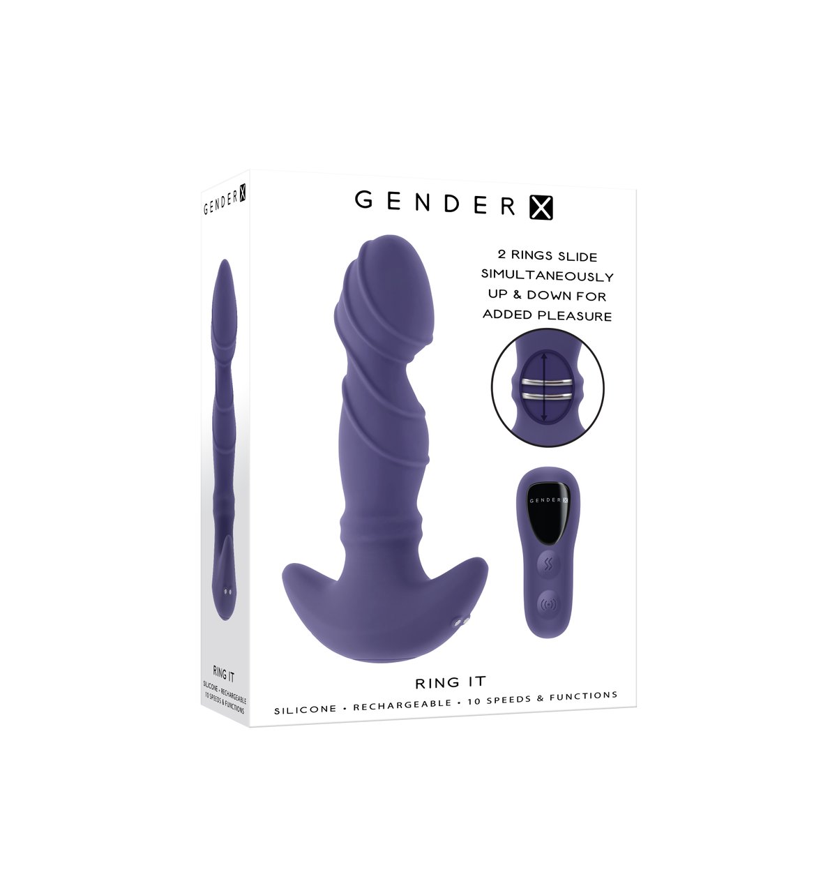 Gender X - Ring It Prostaat Vibrator - 16,5 cm