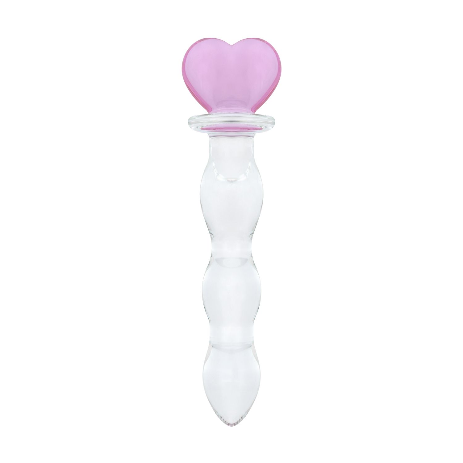 Gildo - No. 37 Glazen Dildo Hartvorm - 18 cm