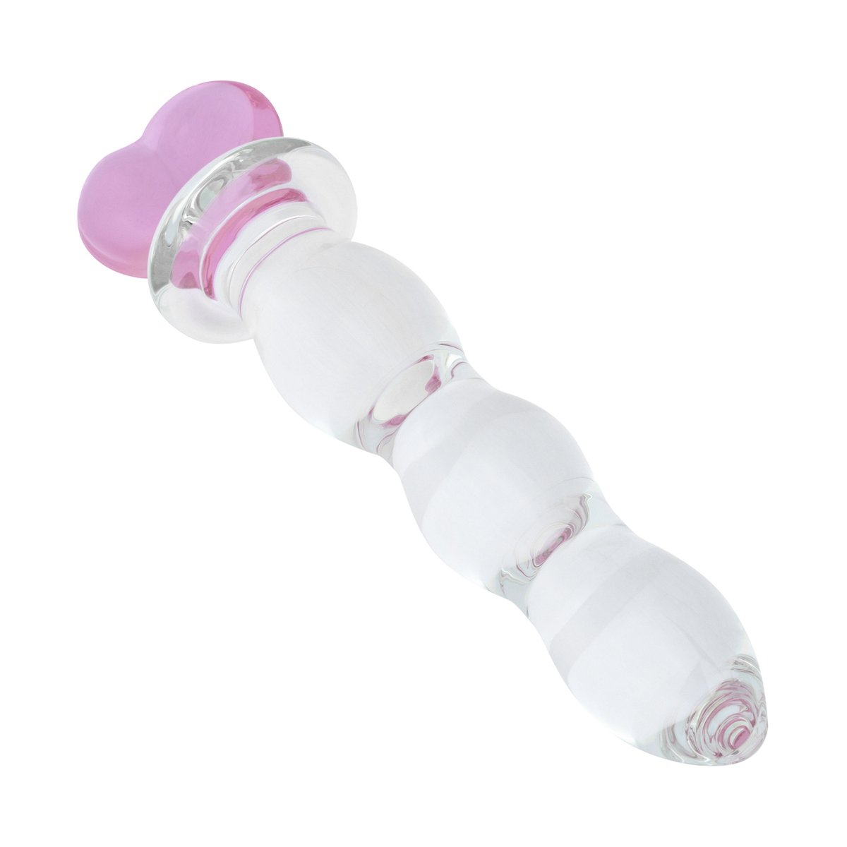Gildo - No. 35 Glazen Dildo Hartvorm - 18.8 cm