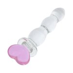 Gildo - No. 35 Glazen Dildo Hartvorm - 18.8 cm