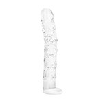 Gildo - No. 36 Getextureerde Glazen Dildo - 19 cm