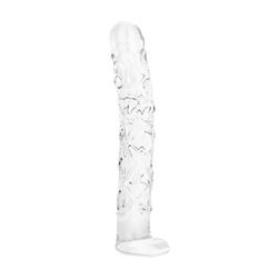 Gildo - No. 36 Textured Glass Dildo - 19 cm