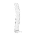 Gildo - No. 36 Getextureerde Glazen Dildo - 19 cm