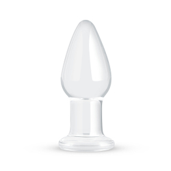 Clear Glass Buttplug 