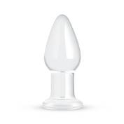 Clear Glass Buttplug 