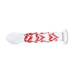 Gildo - Glazen G-spot/Prostaat Dildo Met Hartjes No.30