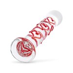 Gildo - Glazen G-spot/Prostaat Dildo Met Hartjes No.30