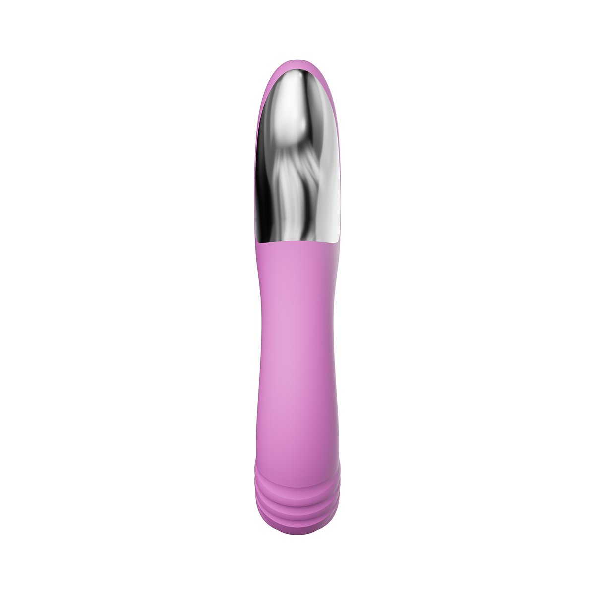 Good Vibes Only - Thrusting Tong Vibrator - Roze