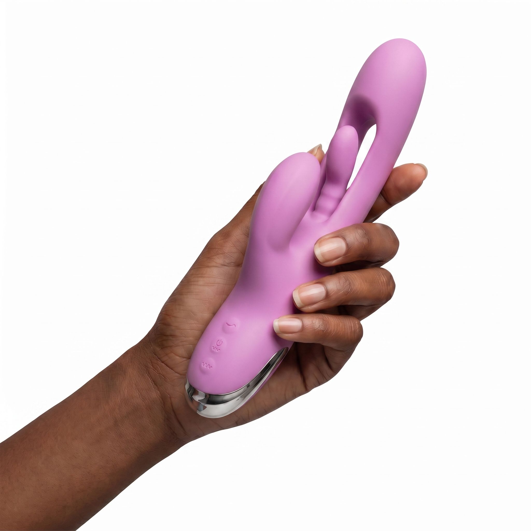 Good Vibes Only - Rabbit Vibrator Moving Finger - Paars - Afbeelding 4