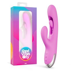 Good Vibes Only - Vibrador Rabbit Moving Finger - Morado