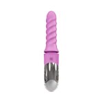 Good Vibes Only - 360° Rotating Thrusting Vibrator - Roze