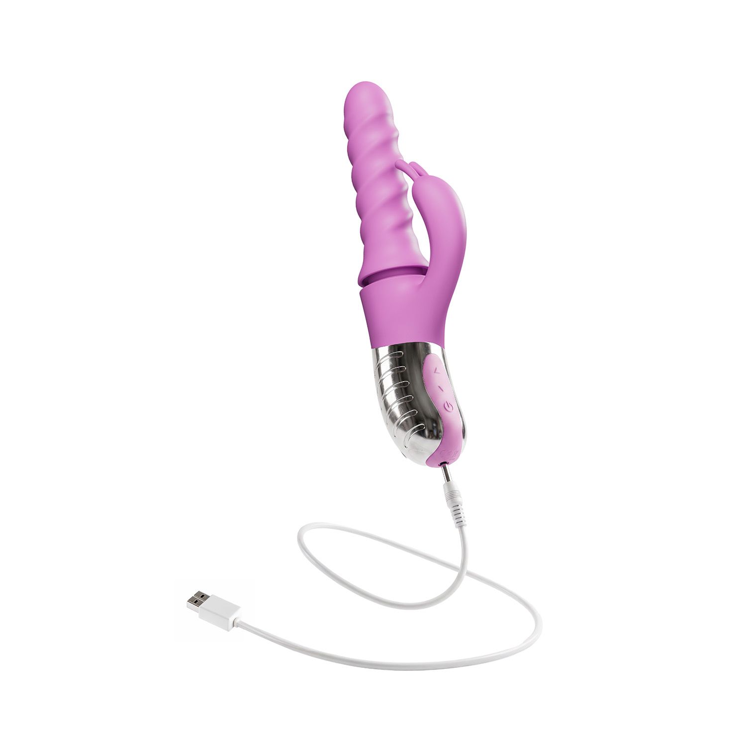 Good Vibes Only - 360° Rotating Thrusting Vibrator - Roze - Afbeelding 10