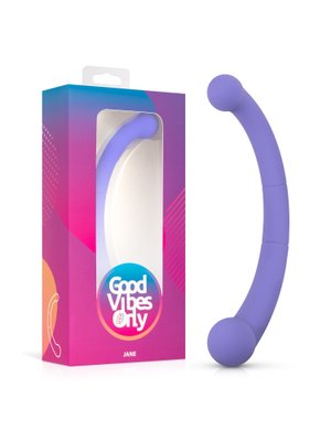Good Vibes Only - Double End Vibrator Jane - Paars